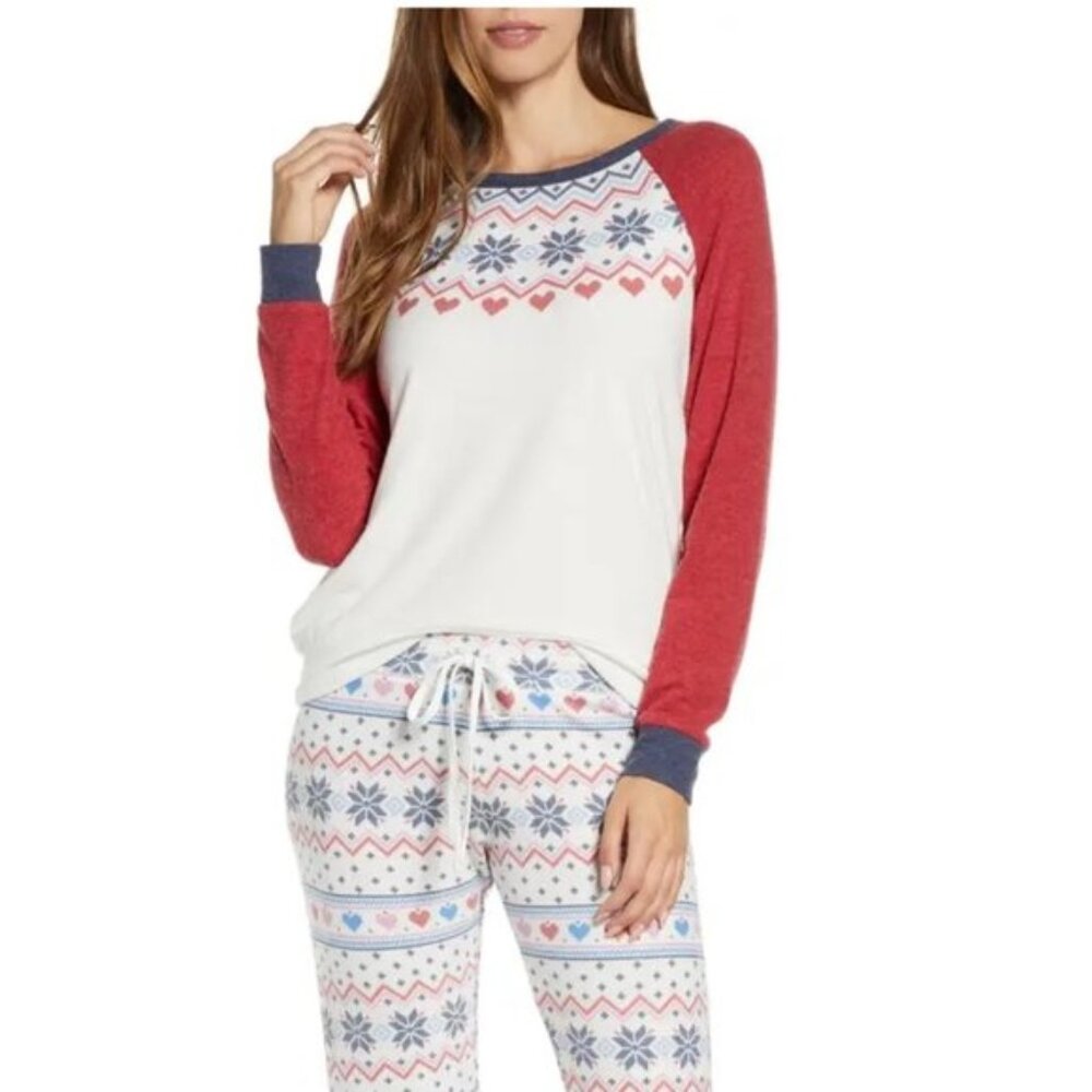 Pj Salvage Just Peachy Pajamas Top